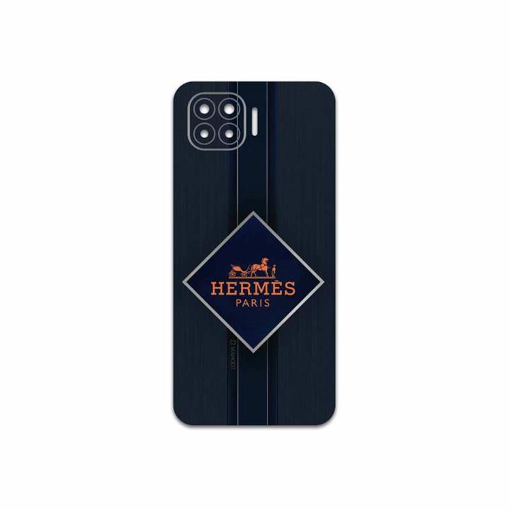 برچسب پوششی ماهوت مدل Hermes-Logo مناسب برای گوشی موبایل اپو A93 MAHOOT Hermes-Logo Cover Sticker for Oppo A93